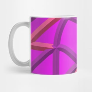 Purple and Pink Twists Mug